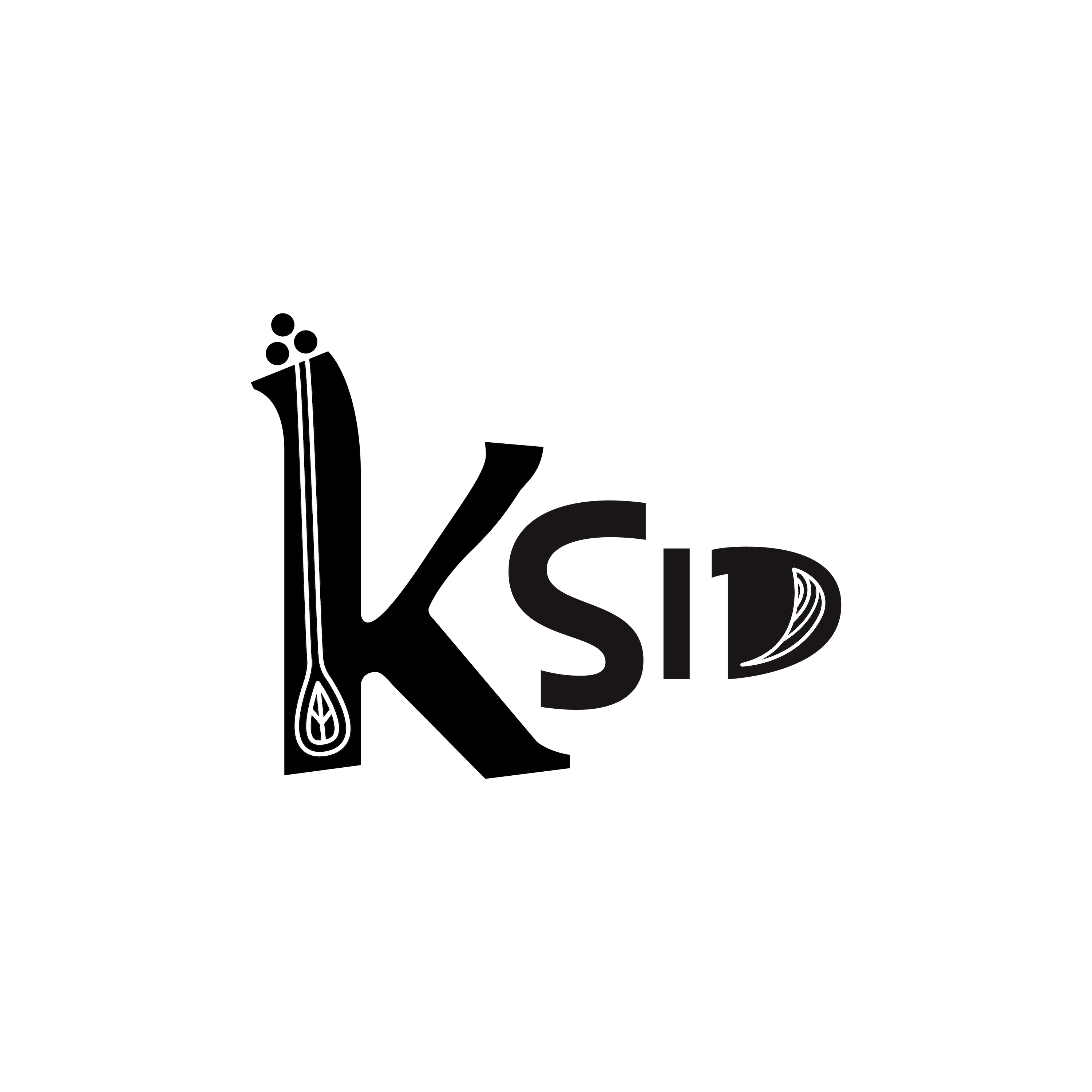 KSID initials square white bg padding